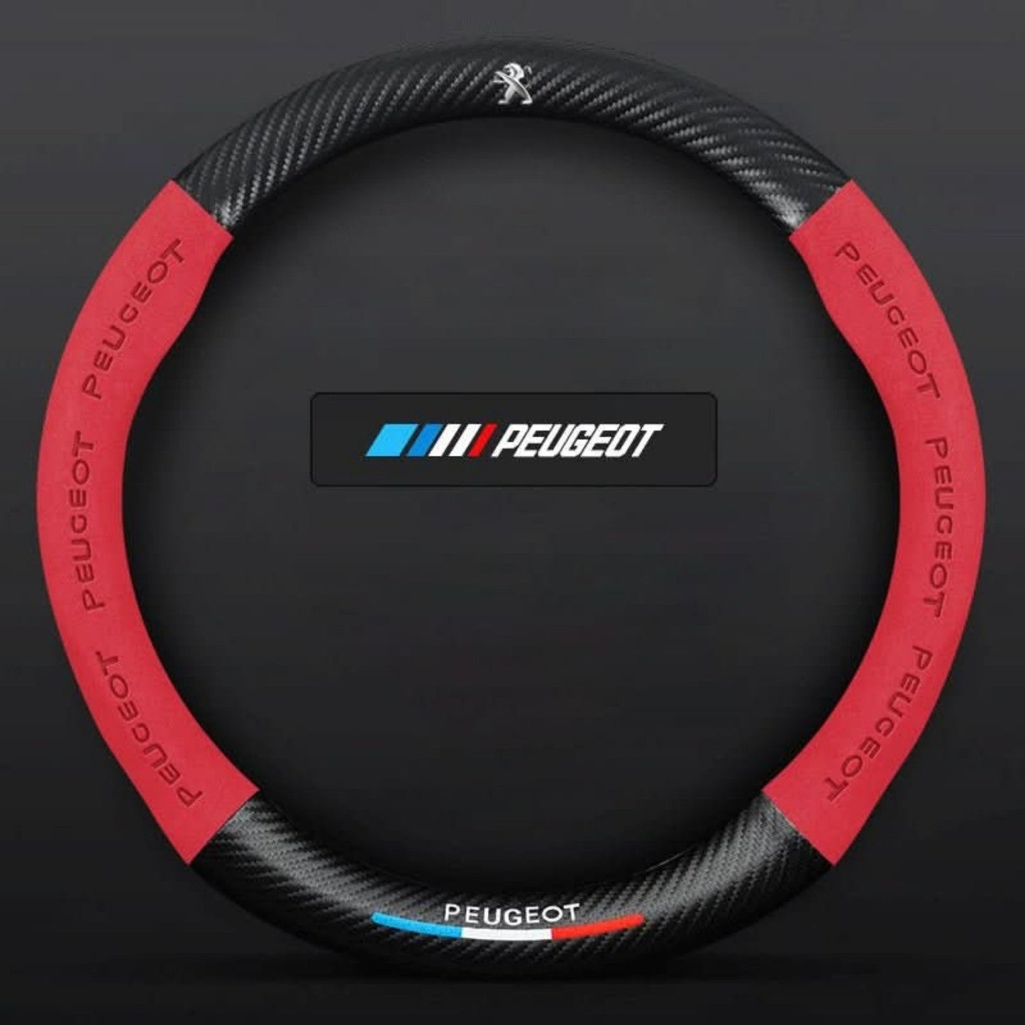 Breathable Anti-Slip Synthetic Leather Steering Wheel Cover