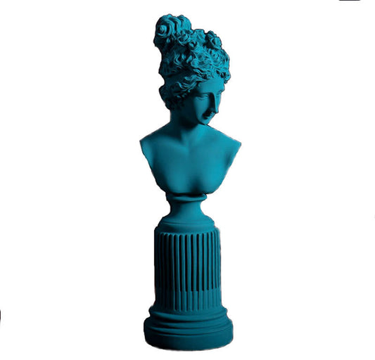 Greek Goddess Resin Statue in Multiple Colors