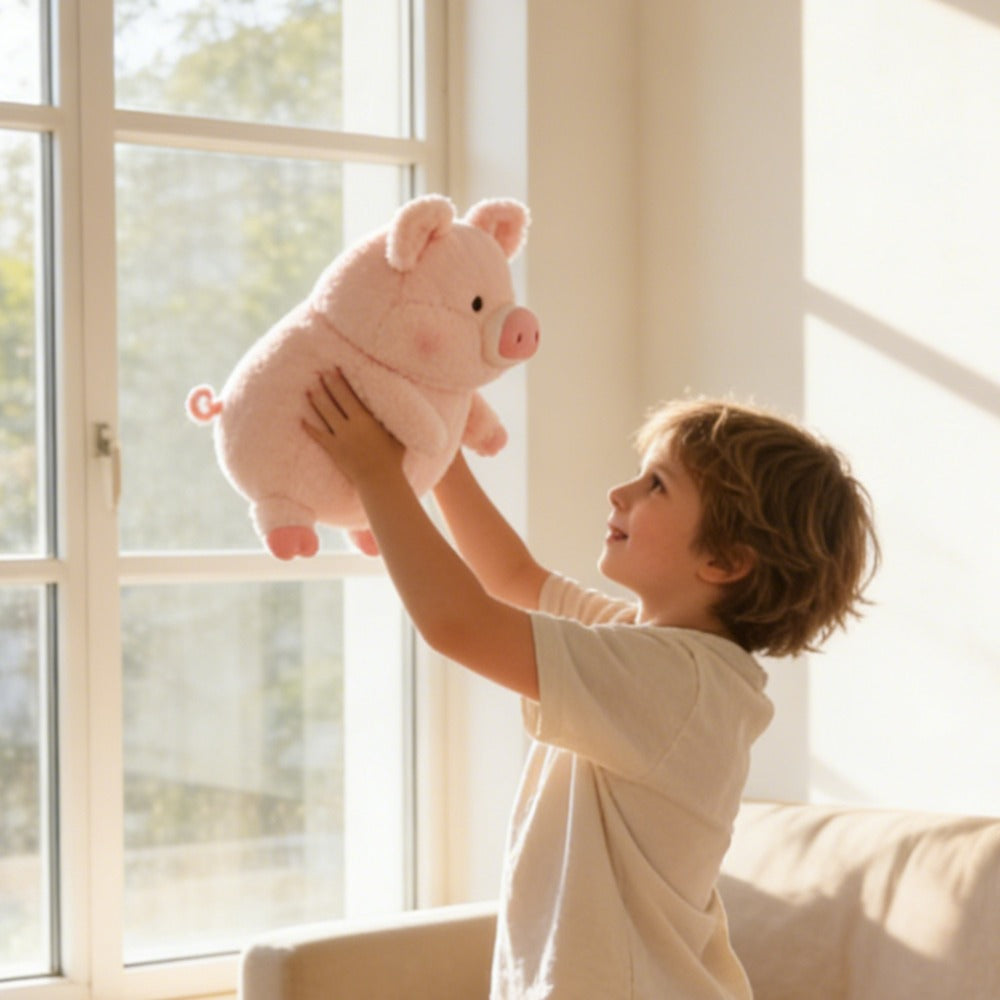 Soft Plush Pig Stuffed Animal for Babies and Kids