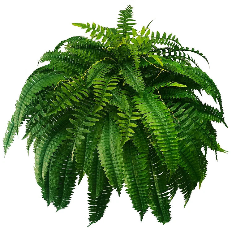 Lifelike UV-Resistant Artificial Boston Fern Plant