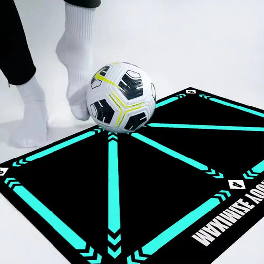 Indoor Football Training Mat for Dribbling and Control Drills