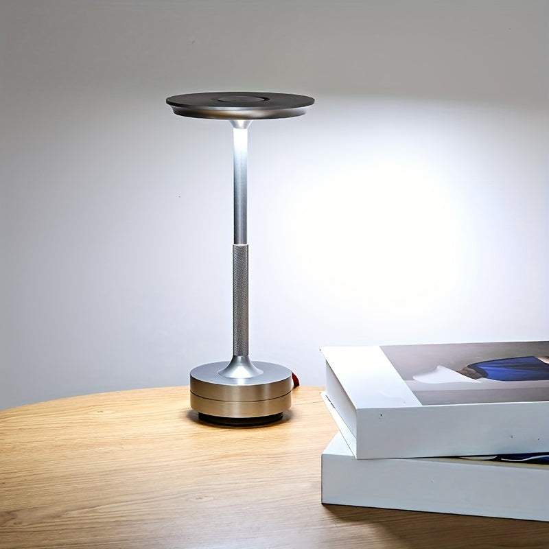 Modern USB Rechargeable LED Table Lamp with Touch Control