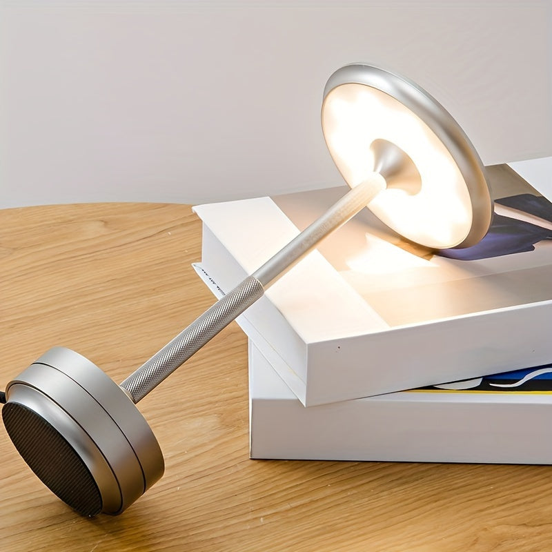 Modern USB Rechargeable LED Table Lamp with Touch Control