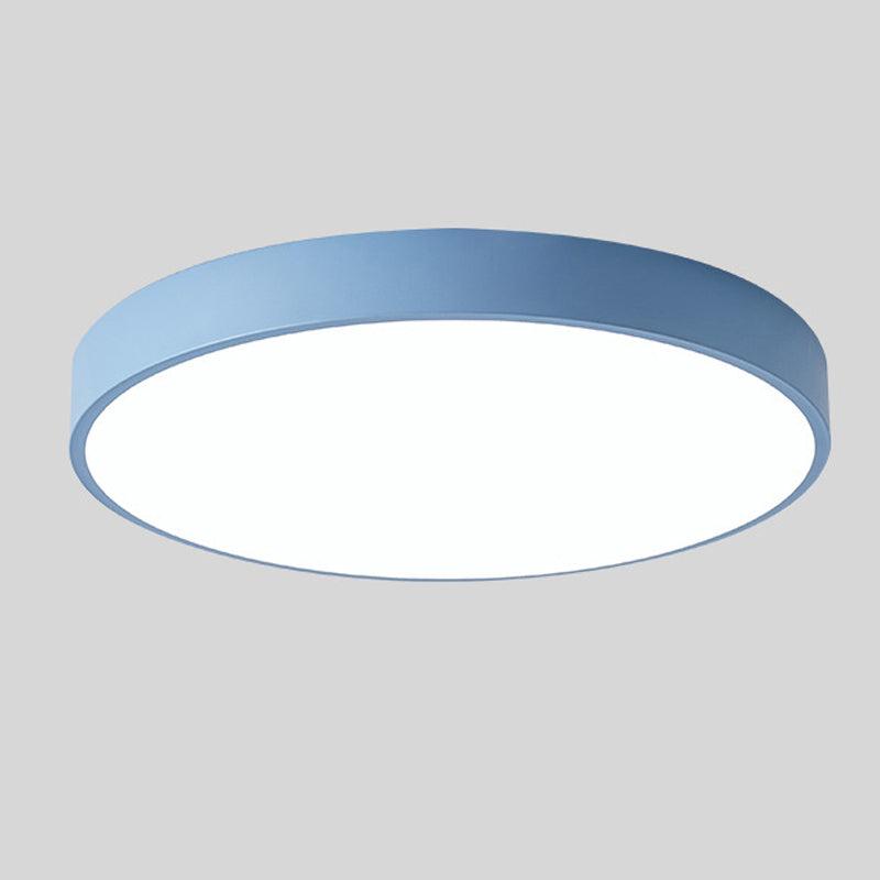 Wood Macaron Round Ceiling Light - Scandinavian Style