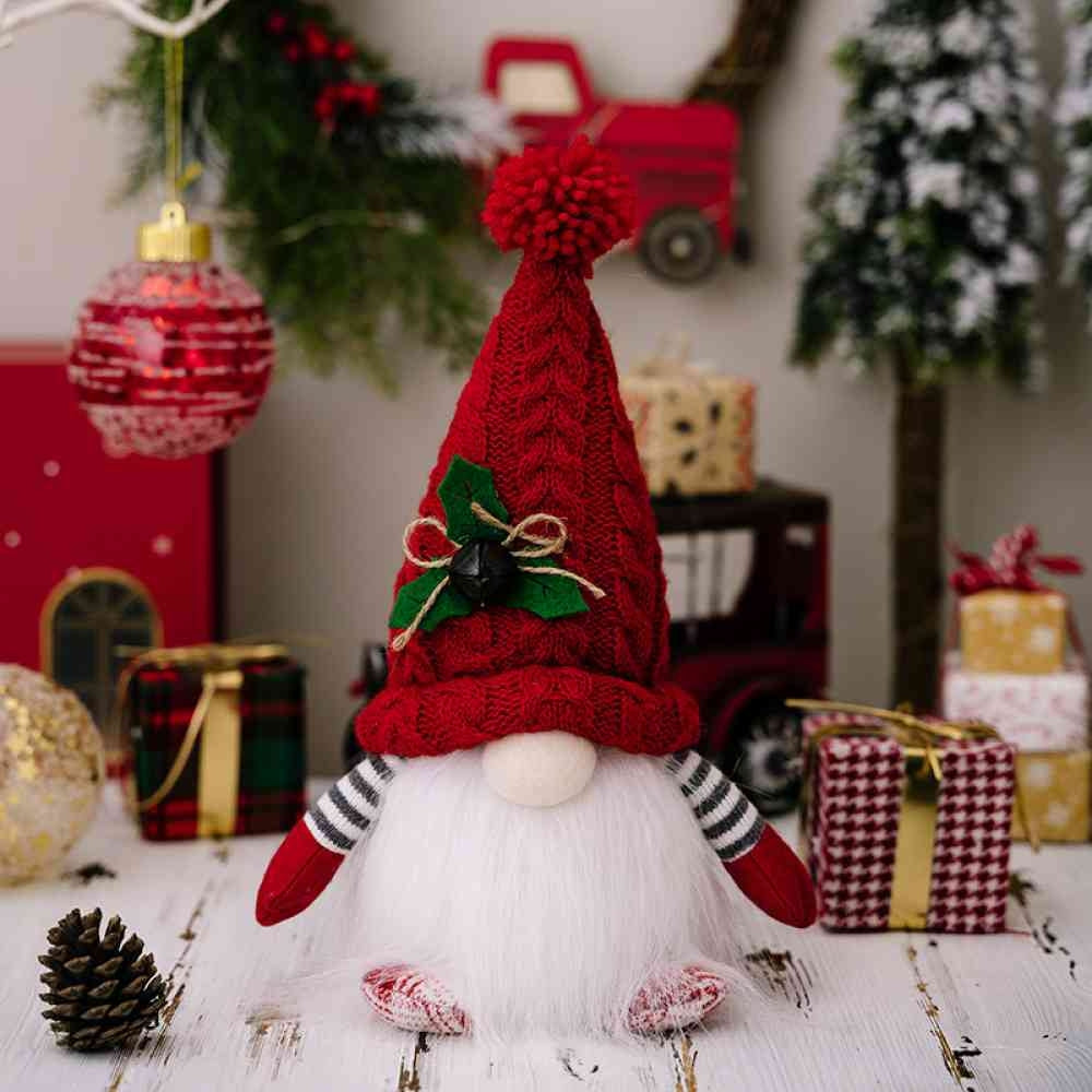 Light-Up Christmas Gnome Doll