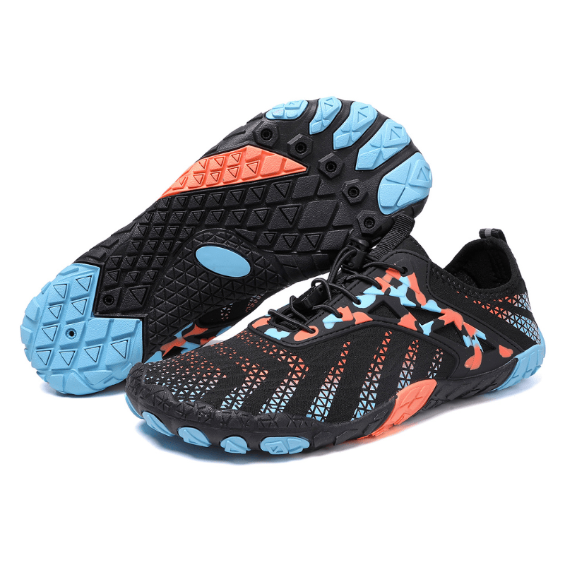 Zero-Drop Trail Running Shoes with Flexible Sole