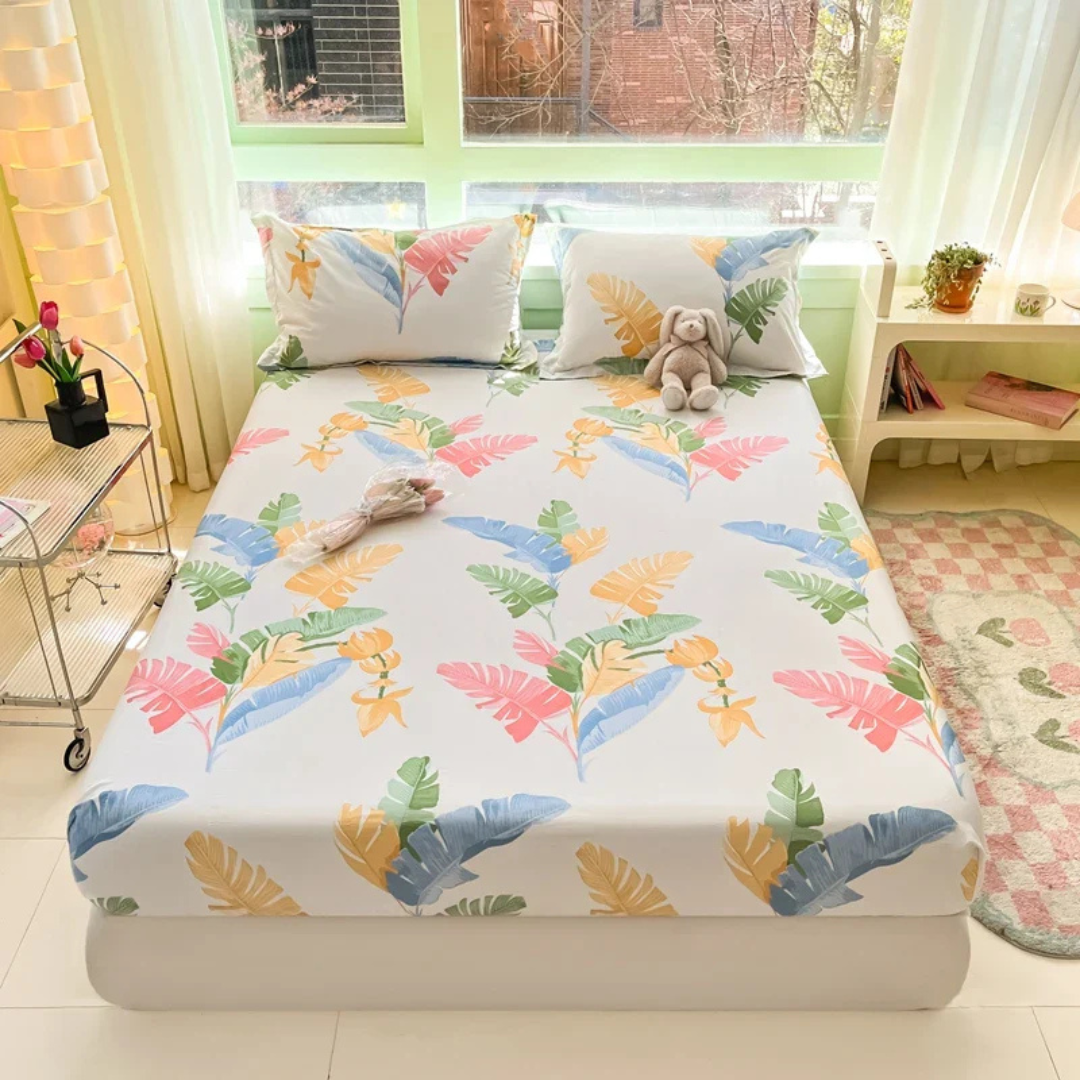 Luxury Cotton Duvet Cover Set with Pillowcases