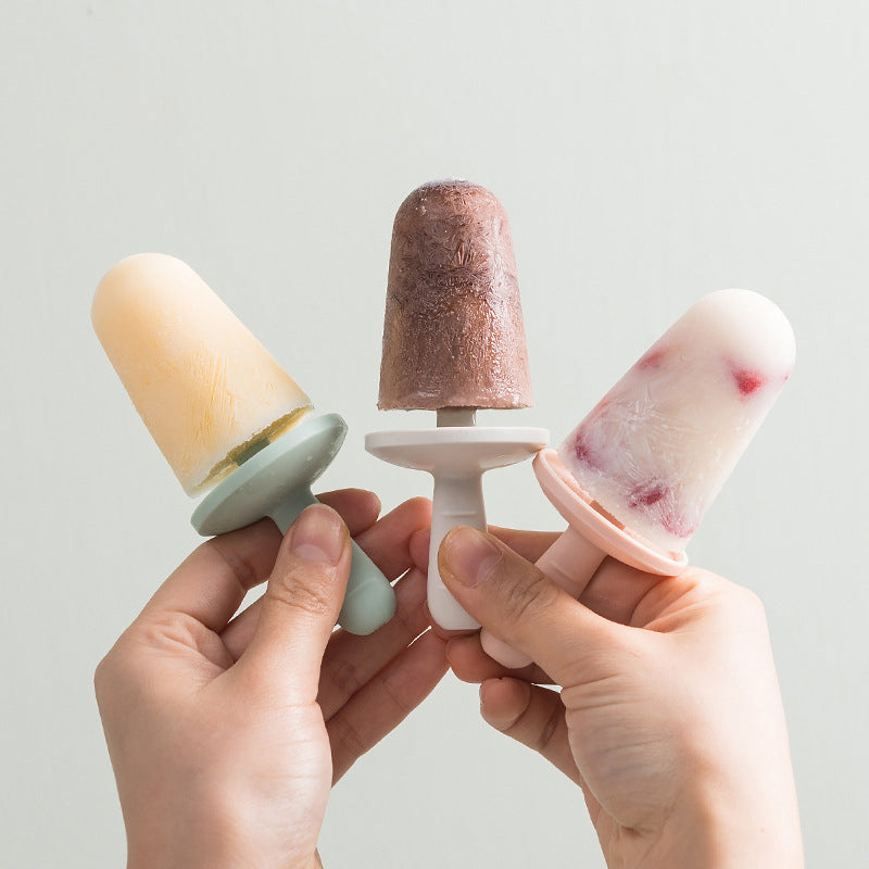 Silicone Popsicle Mold Set with Drip Tray