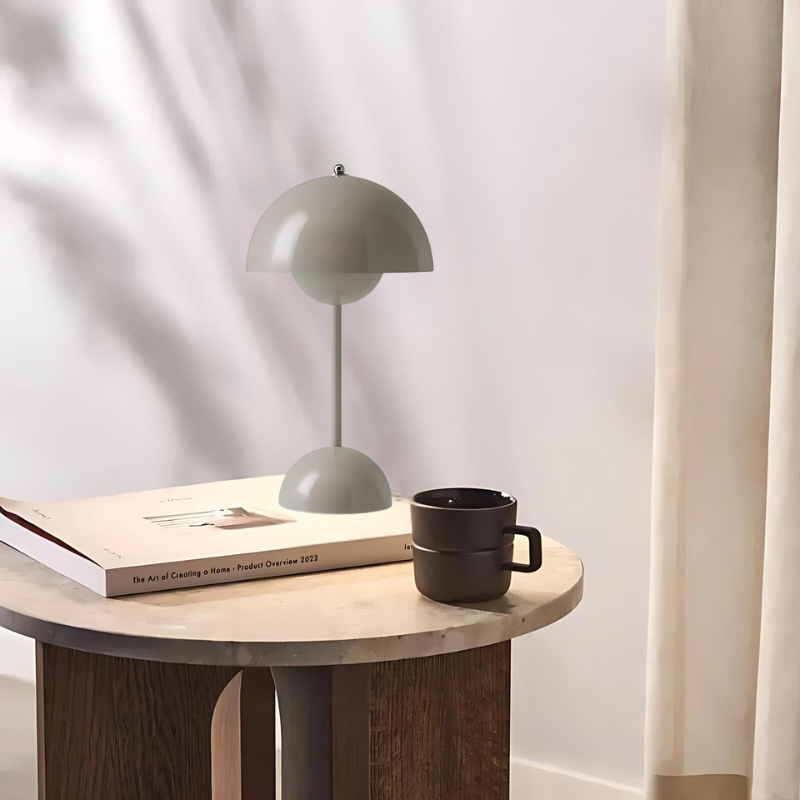 Rechargeable Mushroom Table Lamp with Touch Control