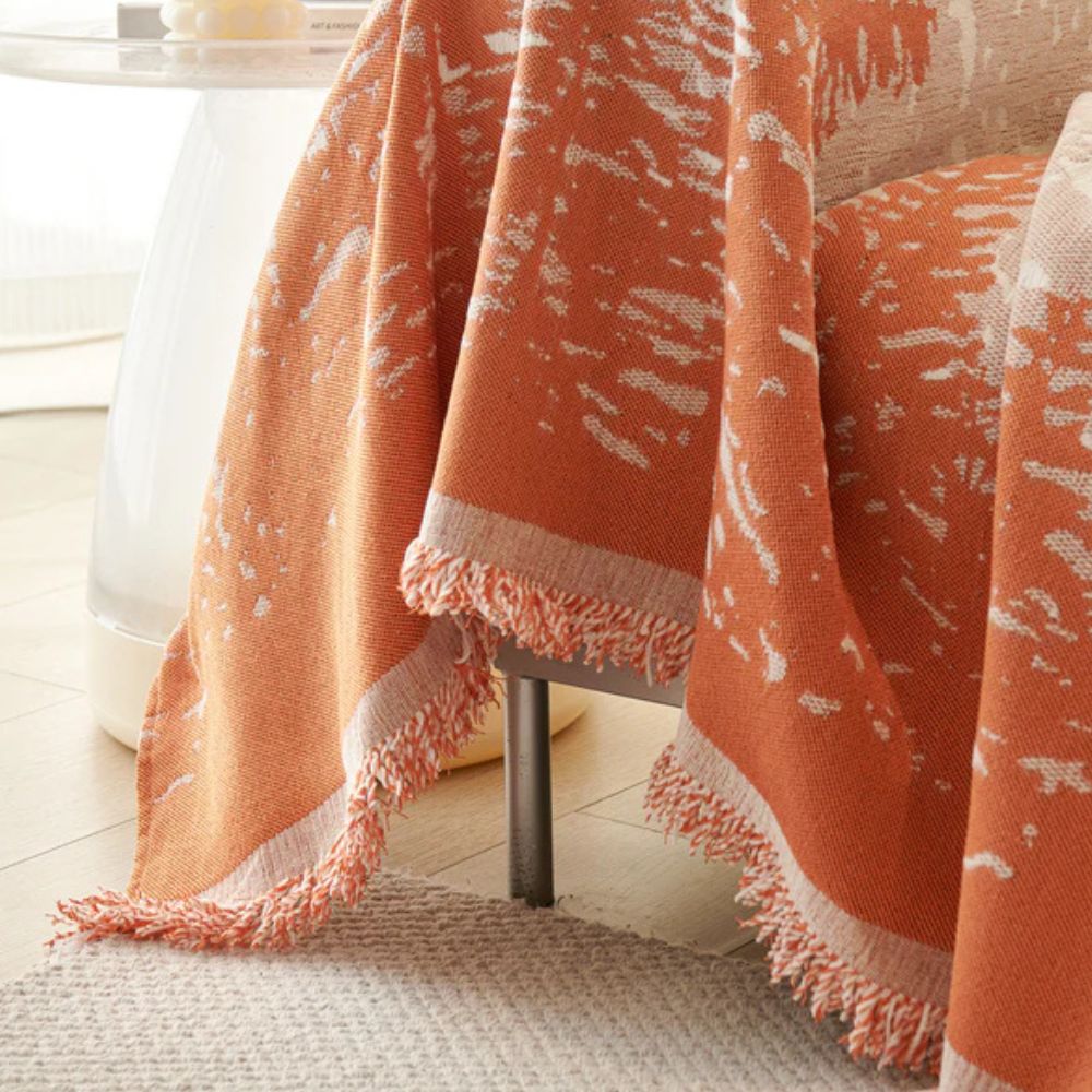 Chenille Forest Glitz Sofa Cover