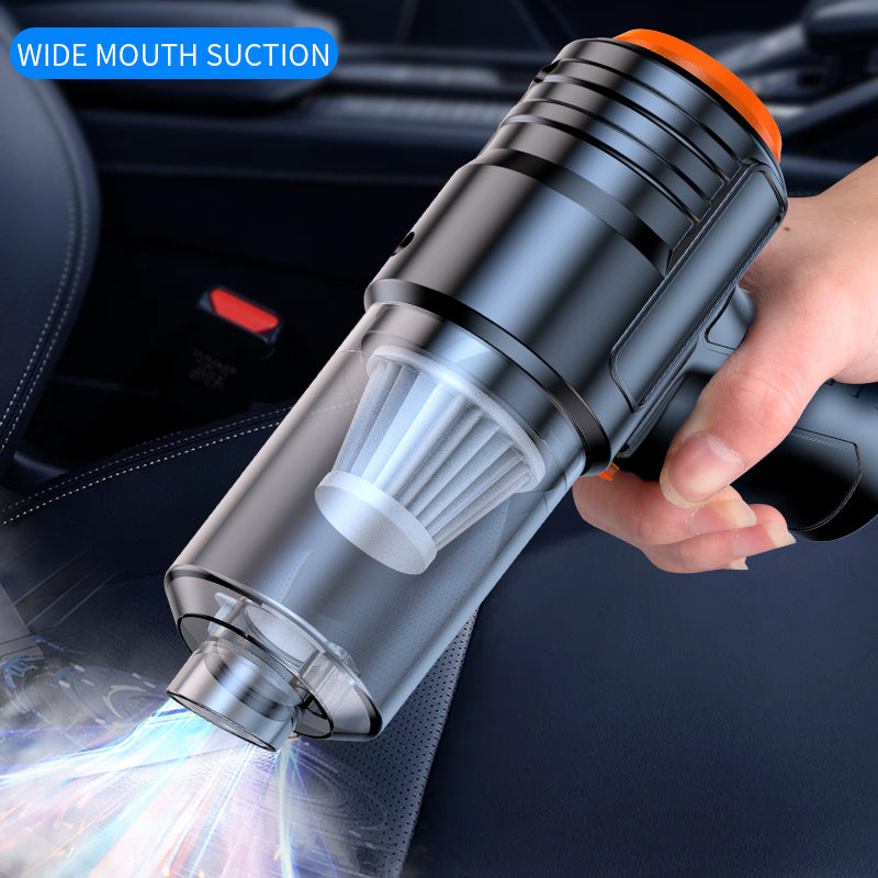 Portable Cordless Vacuum Cleaner with Strong Suction and Air Duster Function