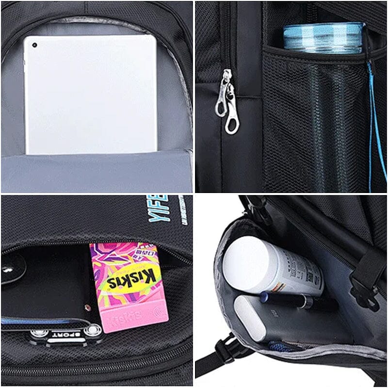 Waterproof Hiking Backpack with Large Capacity and Ergonomic Design