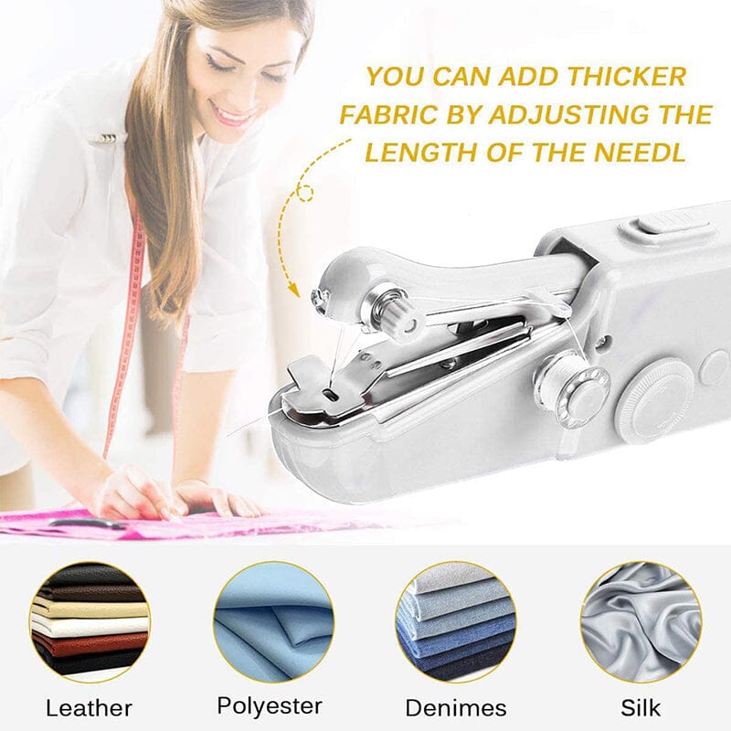 Portable Handheld Sewing Machine for Quick Fixes