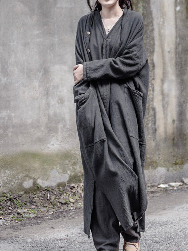 Allena - Relaxed Long Cardigan