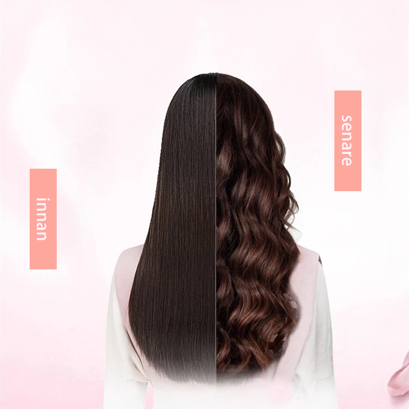 Cordless Automatic Rotating Curling Iron with 6 Heat Settings