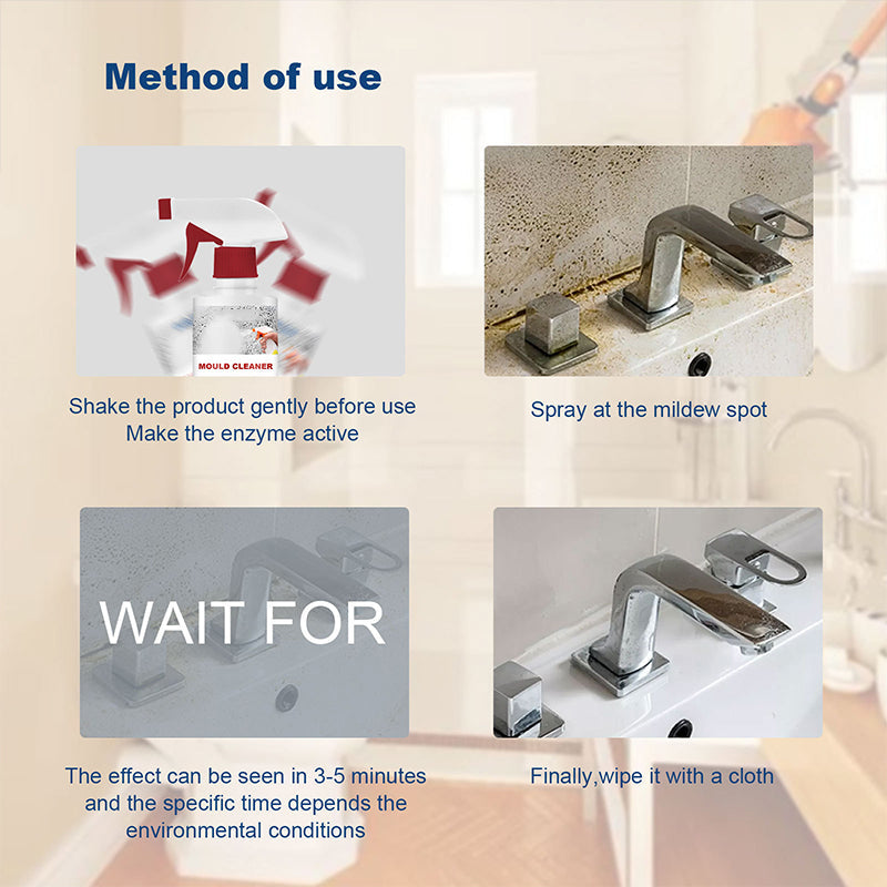 Fast-Acting Mold and Mildew Cleaner Spray