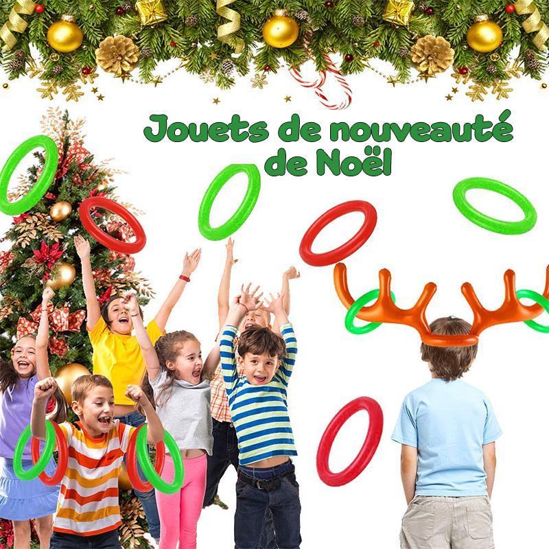 Inflatable Christmas Reindeer Ring Toss Game