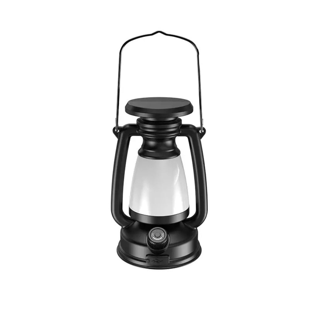 Solar USB Rechargeable Dimmable Camping Lantern