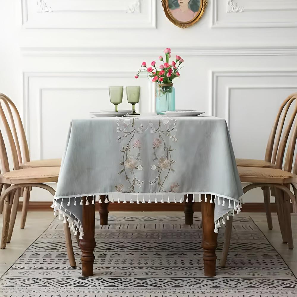Scandinavian Style Rectangular Tablecloth