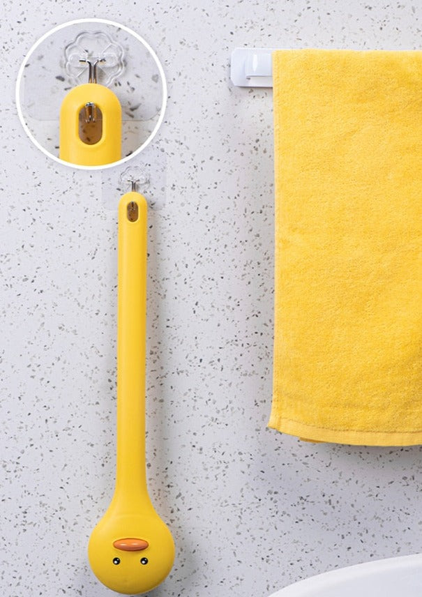 Long Handle Soft Bristle Bath Brush for Body Cleansing