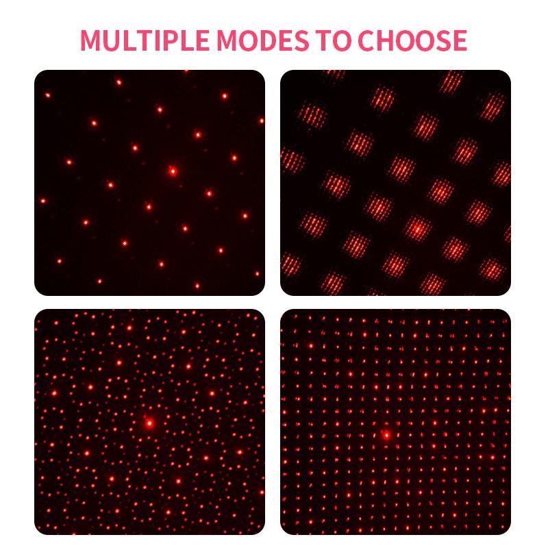 USB Star Projector Night Light for Car and Home