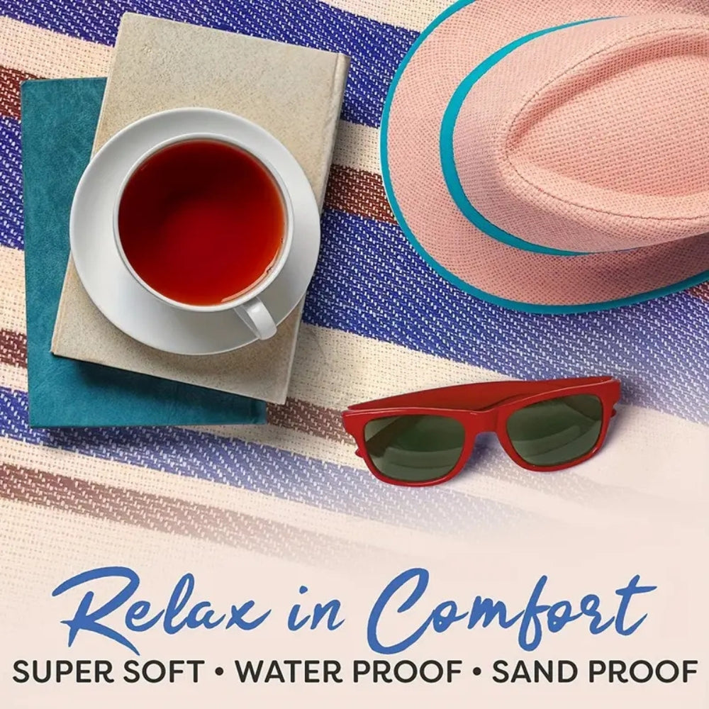 Extra-Large Waterproof Picnic Mat with Carry Handle