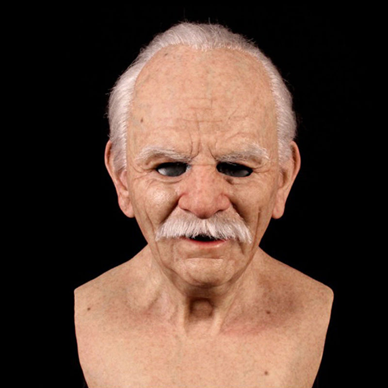 Realistic Full Face Latex Mask for Halloween and Cosplay