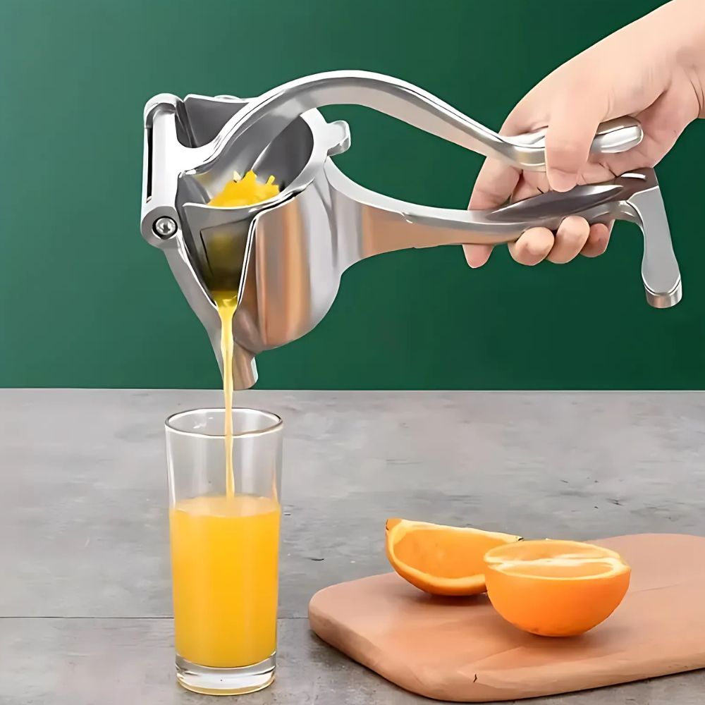 Manual Citrus Juicer with Non-Slip Base for Maximum Juice Extraction
