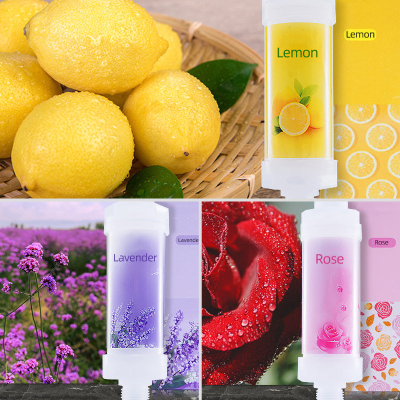 Shower Aroma Filter with Vitamin C and Essential Oils