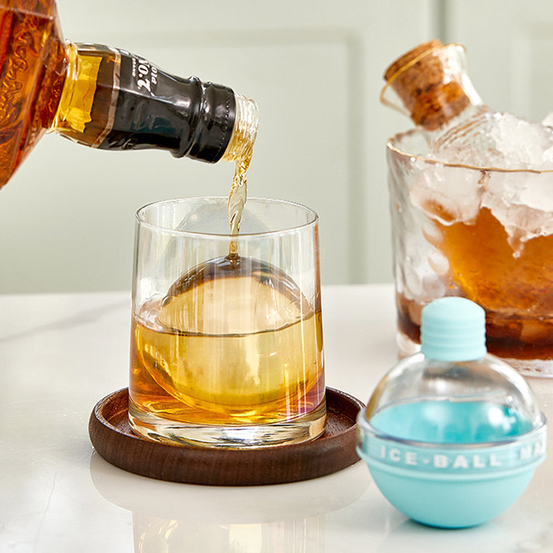 Silicone Ice Ball Maker for Slow-Melting 6-Inch Ice Balls
