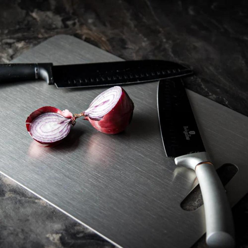 Premium SUS304 Stainless Steel Chopping Board