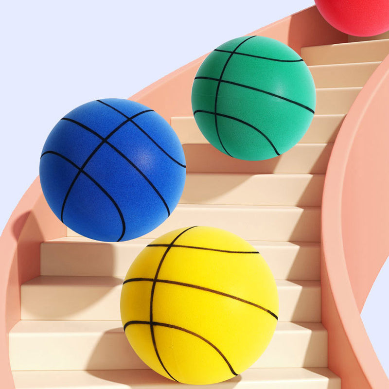 Super Bounce Rubber Basketball - Assorted Bright Colors