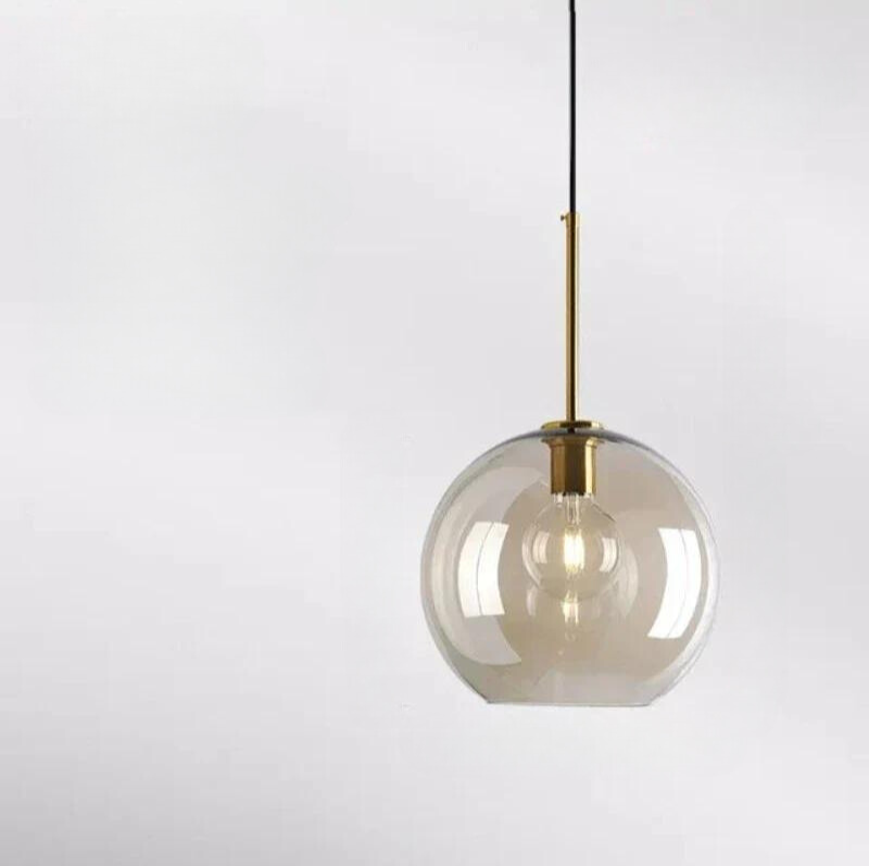 Scandinavian Pendant Light with Warm Illumination