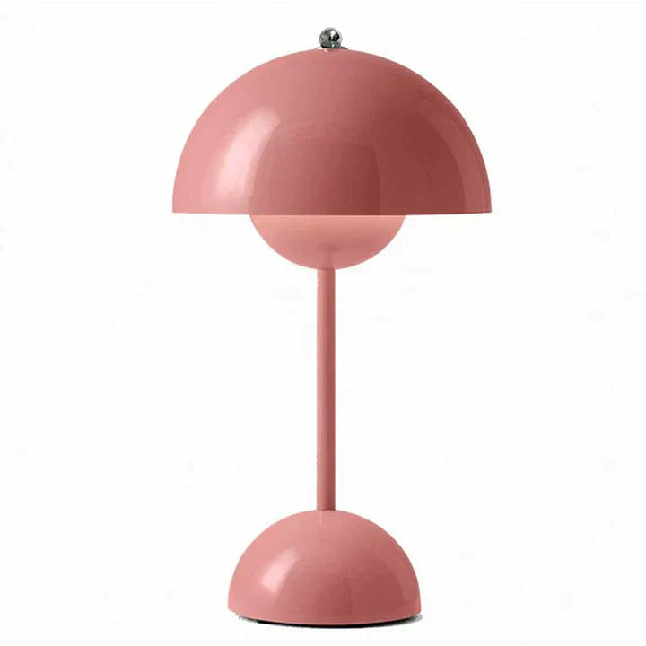Mushroom-Style Nordic Table Lamp with Adjustable Brightness