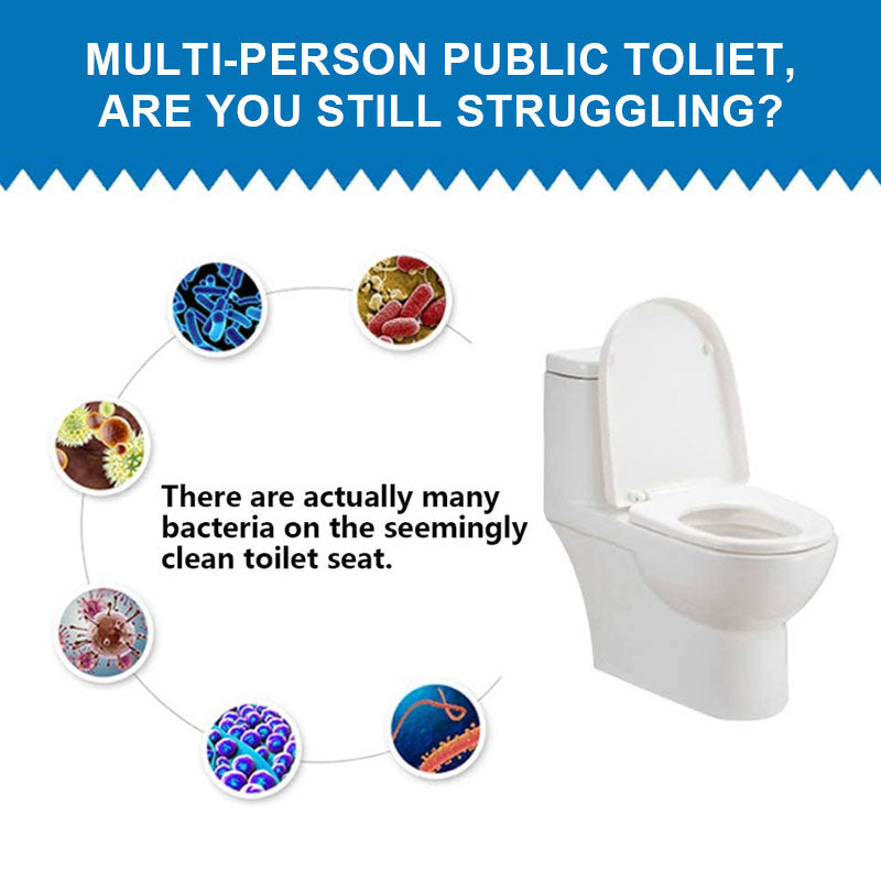 Disposable Toilet Seat Covers - Individually Wrapped, Water-Resistant, Breathable Nonwoven Fabric, Flexible Fit