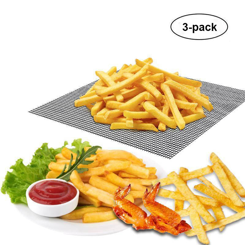 Reusable Non-Stick BBQ Grill Mat for Easy Cooking and Cleaning