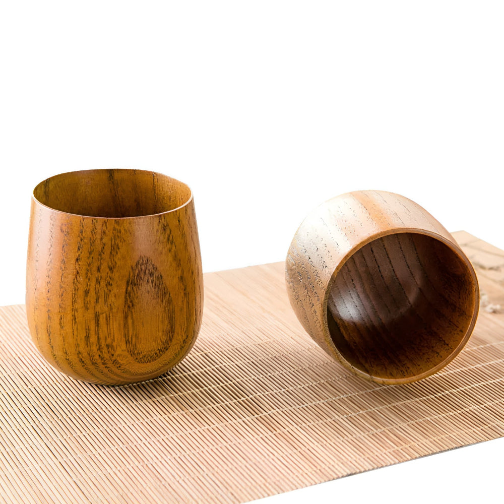 Handcrafted Eco-Friendly Wooden Tea Cup