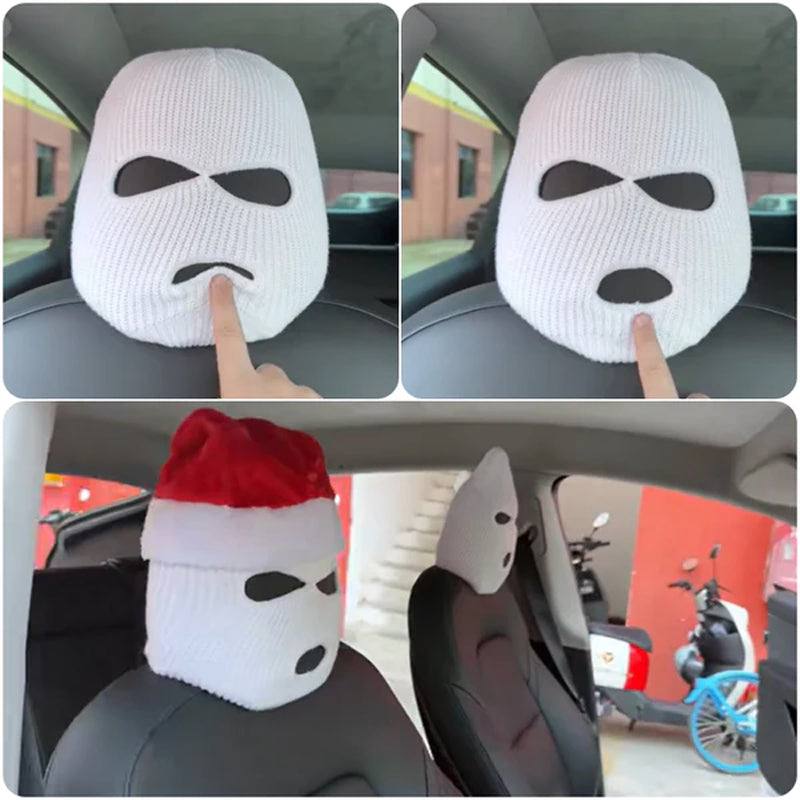 Funny Car Seat Headrest Decorative Accessory