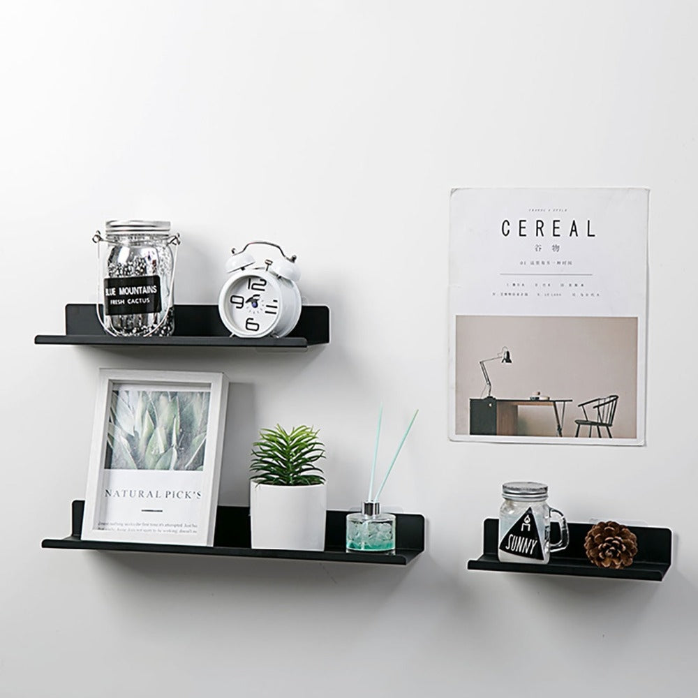 Metal Shelf Organizer in White or Black