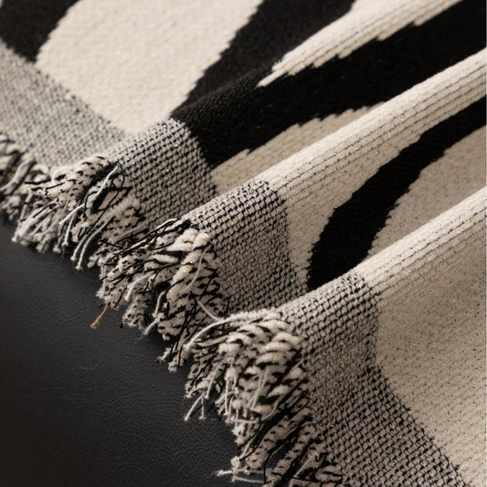 Chenille Sofa Cover with Twilight Branches Design