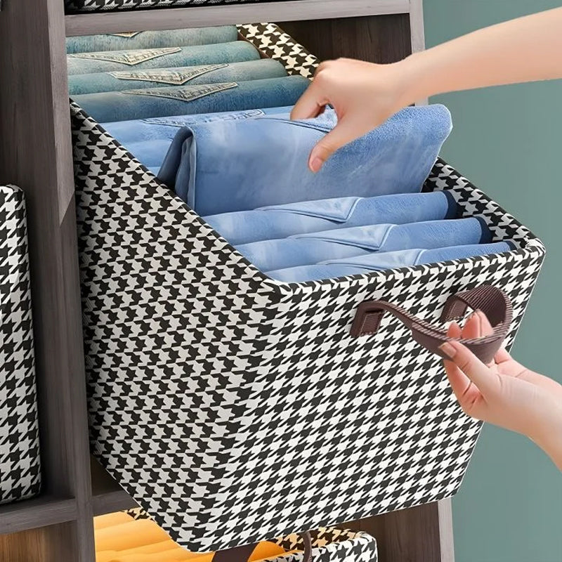 Clothing Drawer Organizer with Durable Handles