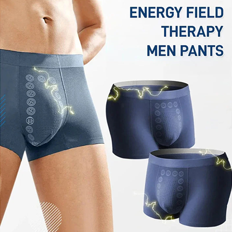 Men's Magnetic Massage Support Underwear with Ergonomic Fit