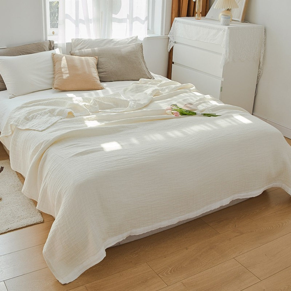 Deluxe Multi-Layer Muslin Cotton Blanket