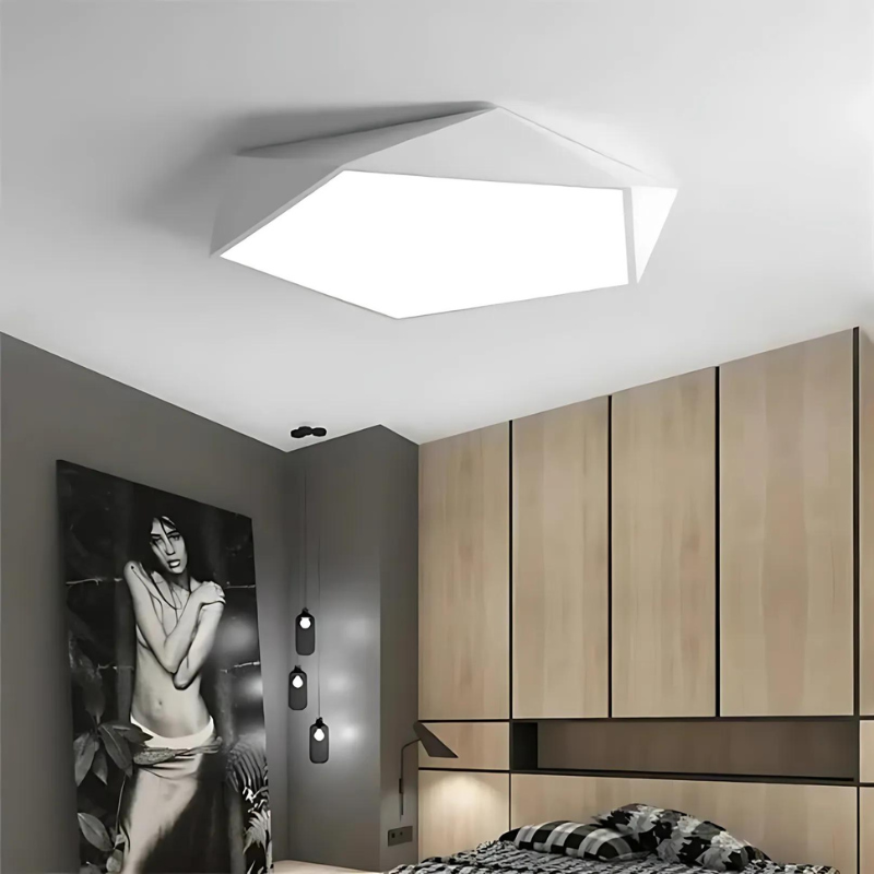 Dimmable Adjustable LED Ceiling Light with Remote Control