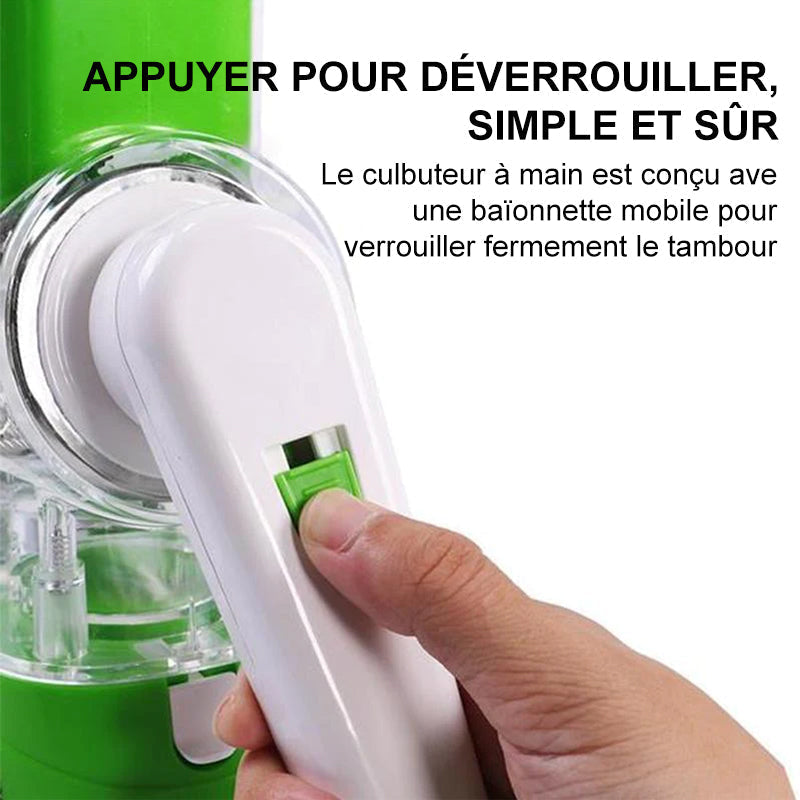 3-in-1 Rotary Cheese Grater and Vegetable Cutter