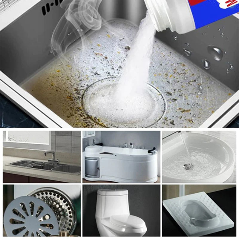 Toilet Clog Dissolver and Deodorizer for Pipes