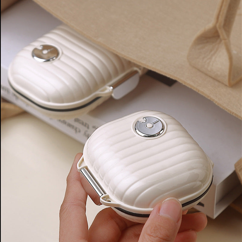 Portable Water-Resistant Pill Organizer with 7 Sections