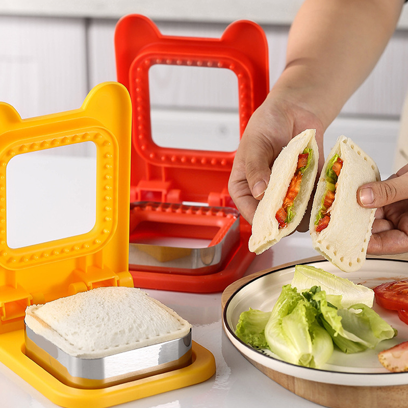 Stainless Steel Sandwich Cutter and Sealer for Kids