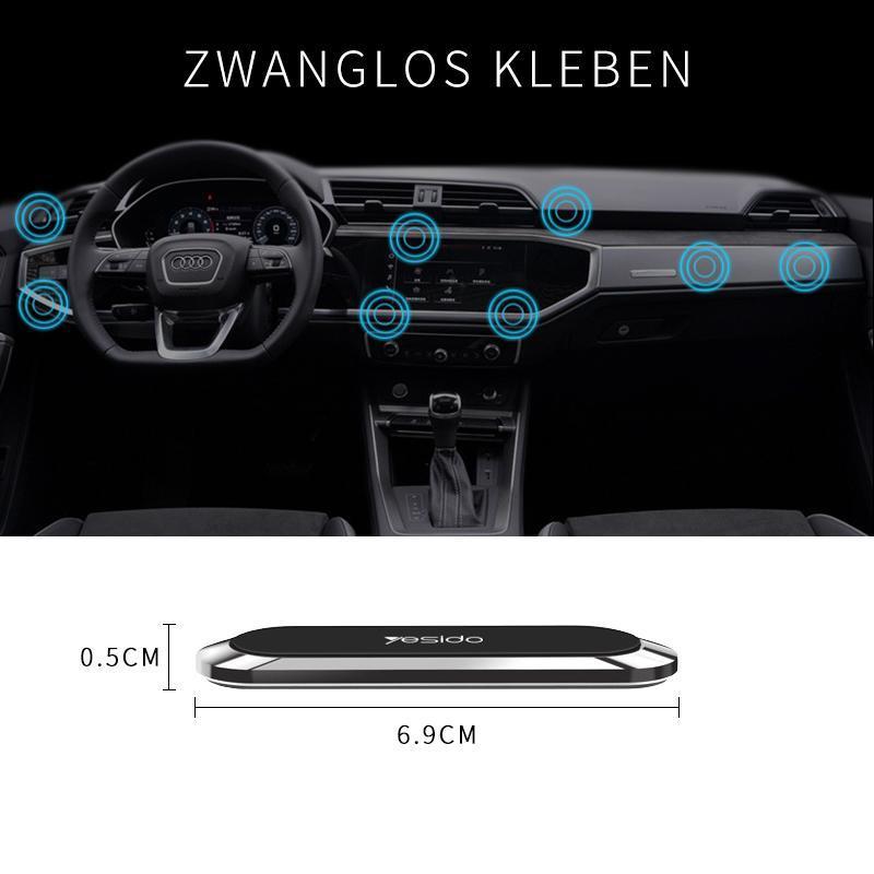 Magnetic Car Phone Holder with 360-Degree Rotation