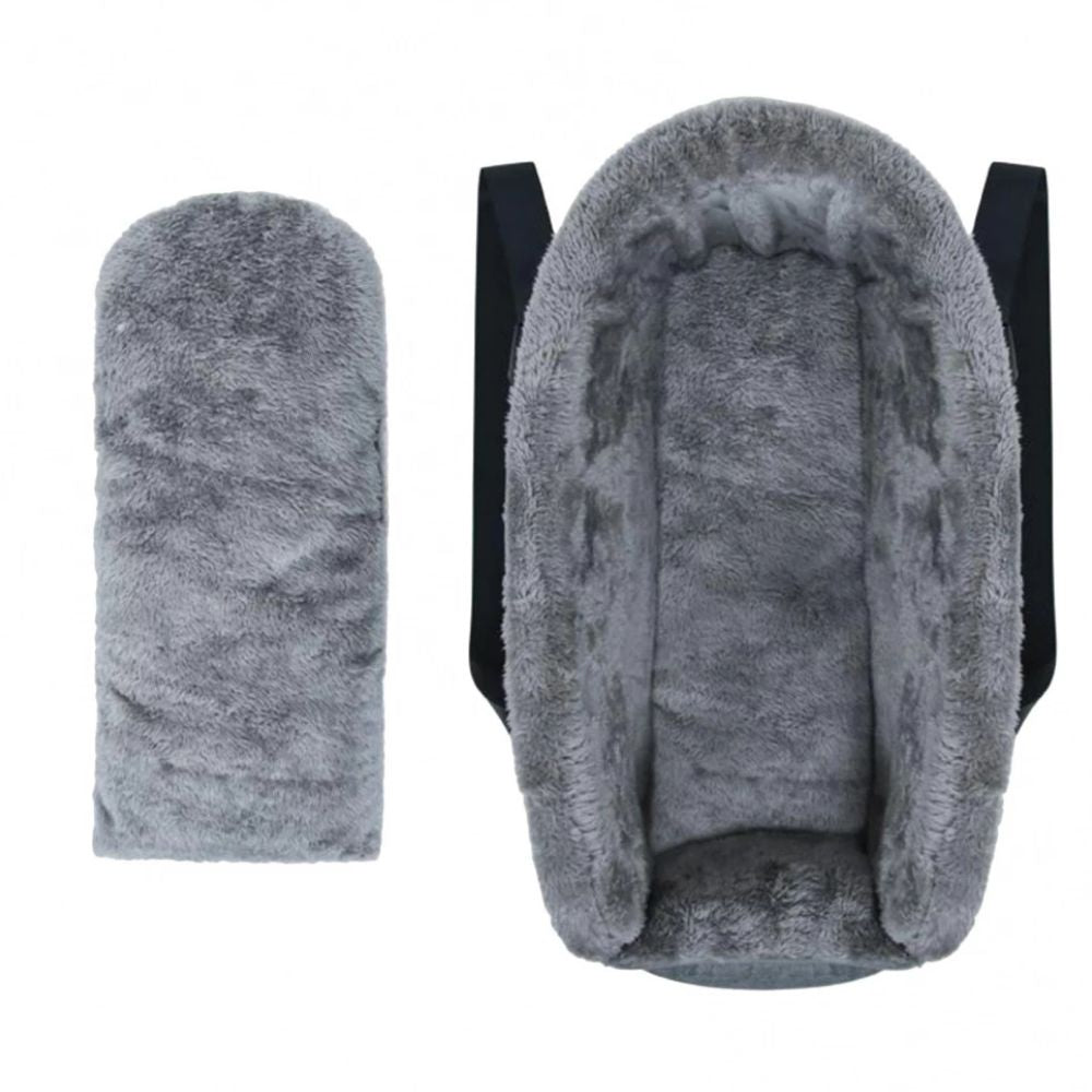 Pet Travel Booster Seat with Soft Microfiber and Anti-Slip Straps